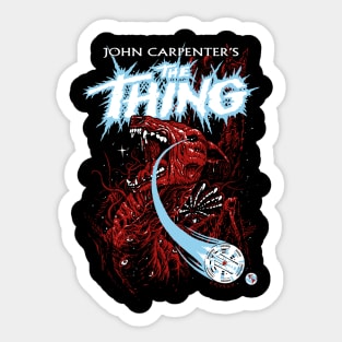 The Thing From Outer Space Sticker